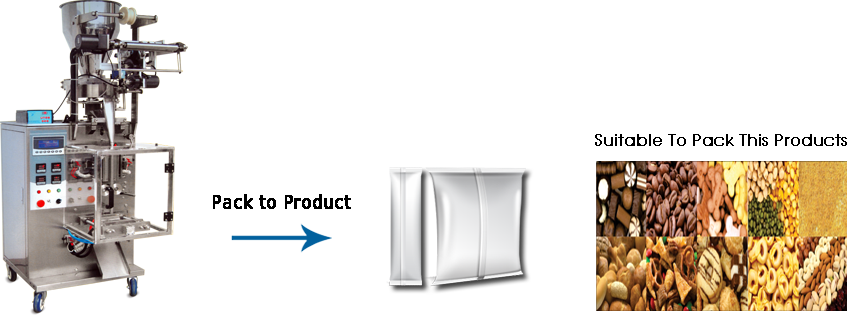 Granule Packing Pneumatic P.L.C Machine